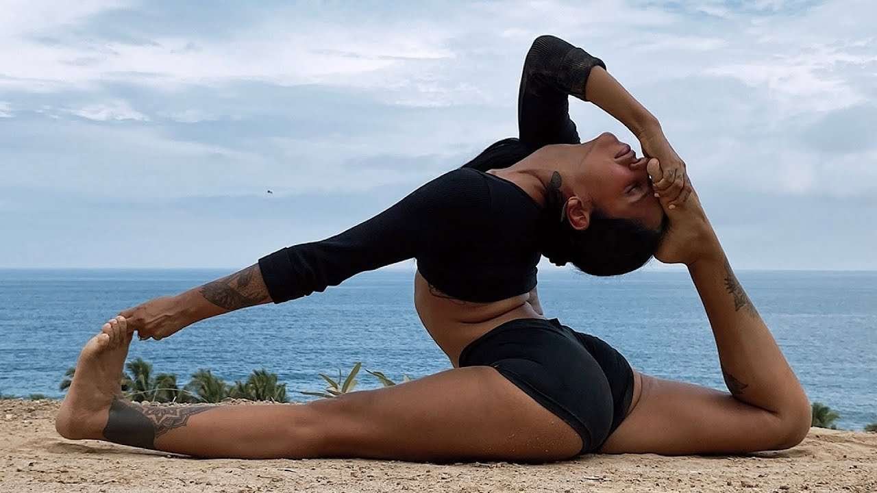 King Pigeon Pose