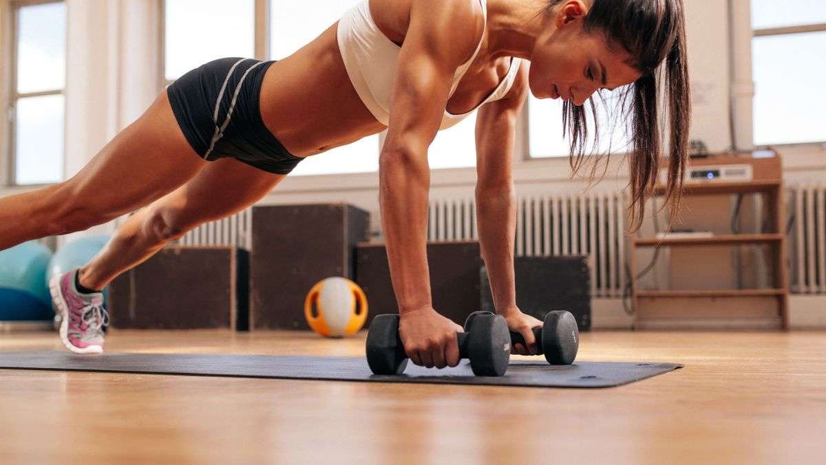 Devil Press Exercises - bestknock.com - Dumbbell Devil Press