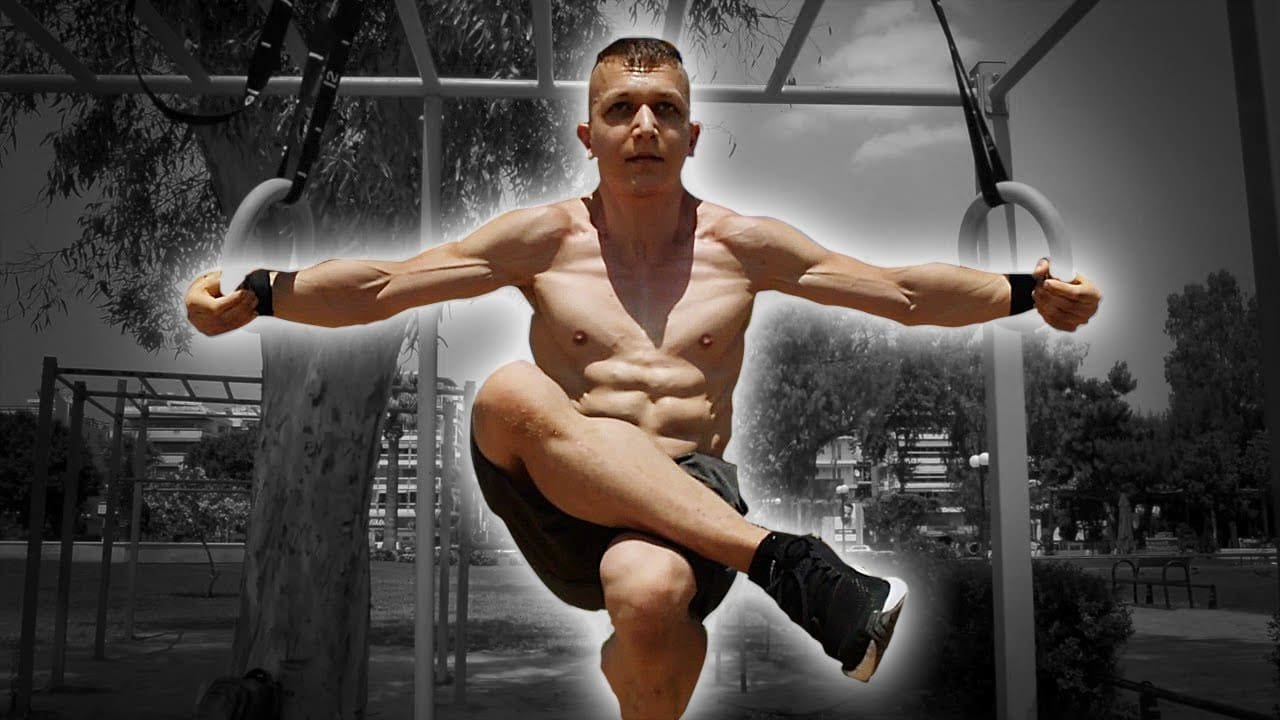 Grounded Iron Cross Pushups - Iron Cross Exercise - bestknock.com
