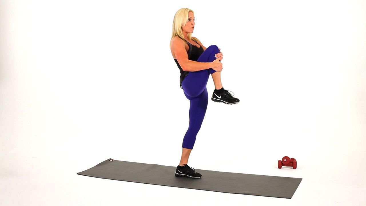 Standing Leg Lifts - bestknock.com - Top 10 Balance Exercises for Seniors at Home