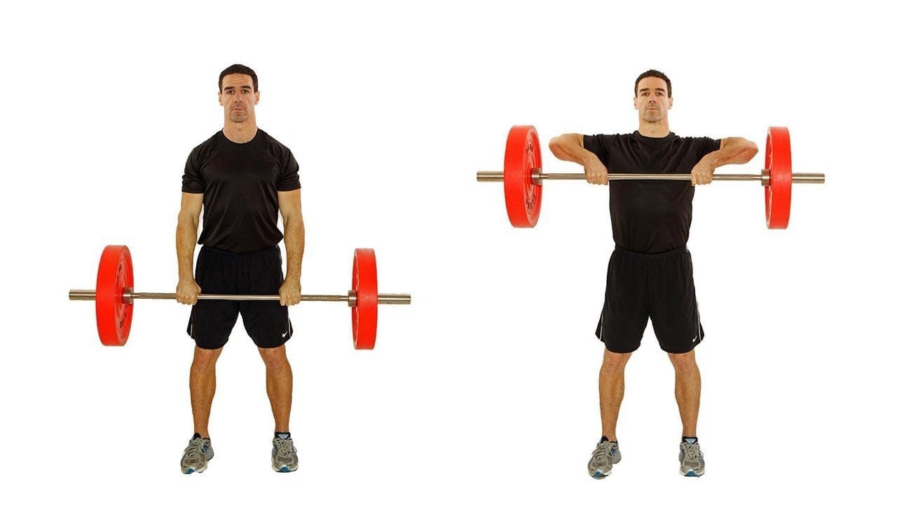 Upright Rows - Shoulder Exercises - bestknock.com