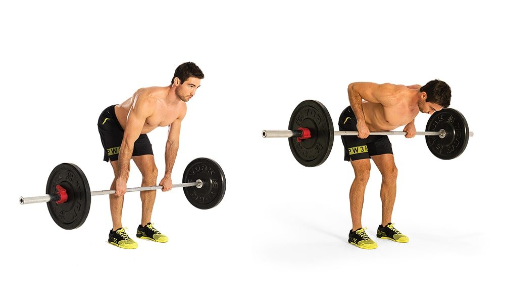Bent-Over Rows - Scapular Retraction Exercises - bestknock.com