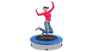 Mini Trampoline Workout - bestknock.com