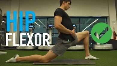 Banded Hip Flexor Stretch - bestknock.com