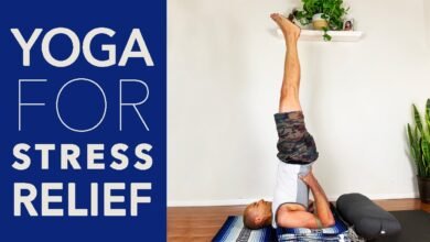 Yoga poses for stress relief - bestknock.com