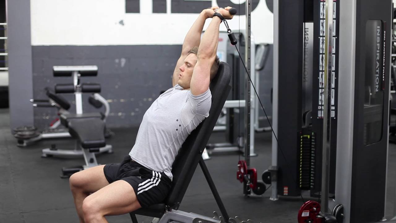 Overhead Tricep Cable - Tricep Cable Exercises - bestknock.com