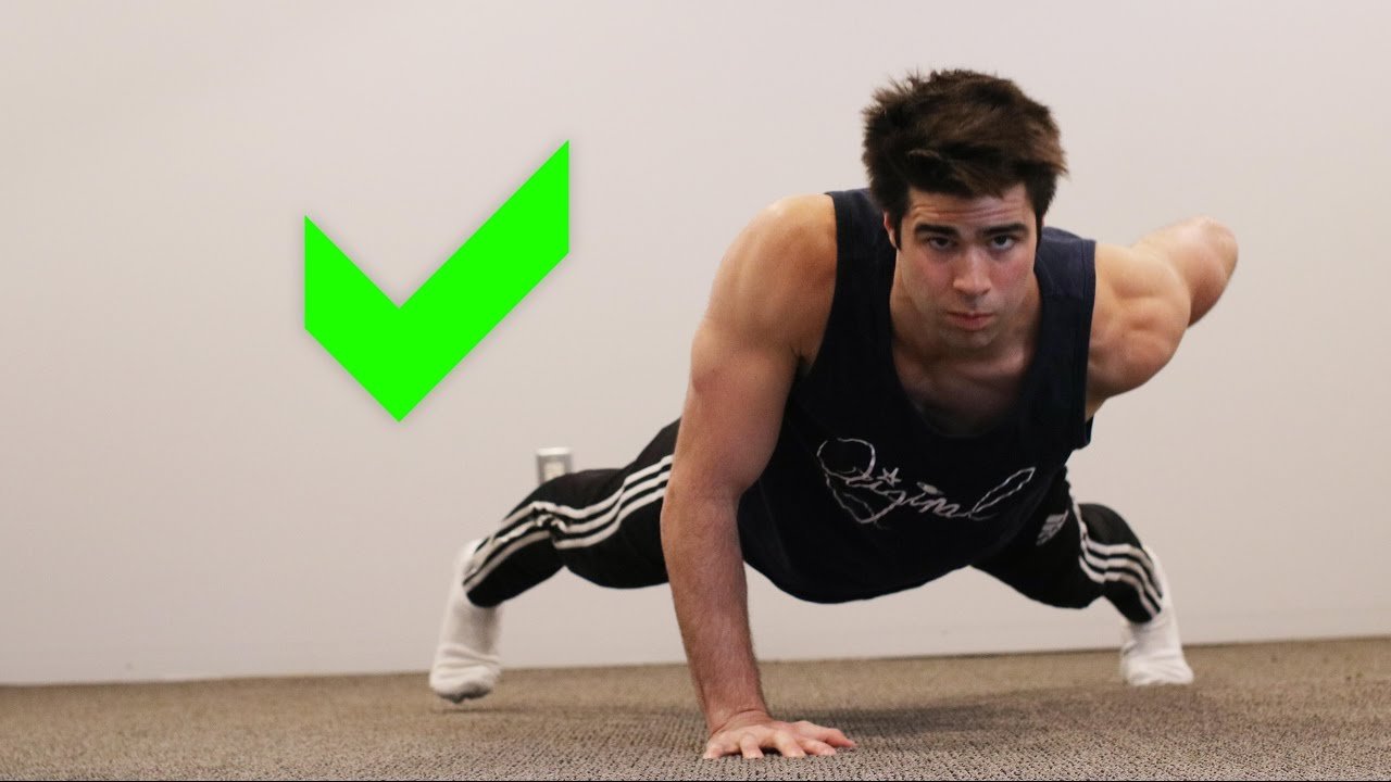 One Arm Push-Ups - Calisthenics Chest Workout - bestknock.com